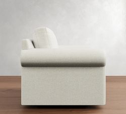 Shasta Roll Arm Swivel Chair