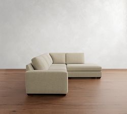 Big Sur Square Arm 3-Piece Bumper Sectional (114")