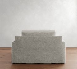 Big Sur Square Arm Slipcovered Chaise Lounge