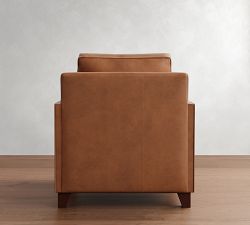 Cameron Square Arm Leather Chair