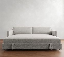 Pacifica Slim Arm Trundle Sleeper Sofa (82&quot;)
