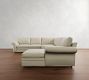 Pearce Roll Arm 4-Piece Wedge Chaise Sectional (147&quot;)