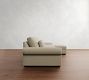 Big Sur Roll Arm Deep Seat Chaise Sectional (115"&ndash;158")