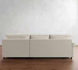 PB Comfort Roll Arm Return Bumper Sectional (108&quot;)