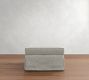 PB Comfort Slipcovered Sectional Ottoman