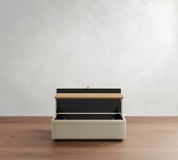 Pearce Storage Ottoman with Pull Out Table
