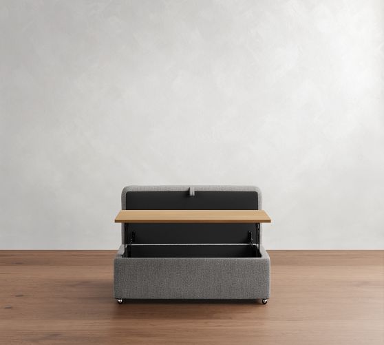 Turner Storage Ottoman with Pull-Out Table - Thumbnail 5