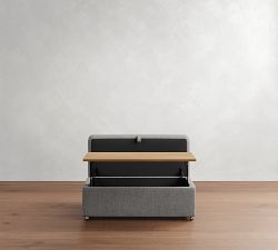 York Storage Ottoman with Pull Out Table