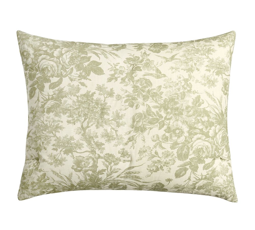 Sorrel Toile Comforter Shams - size Standard