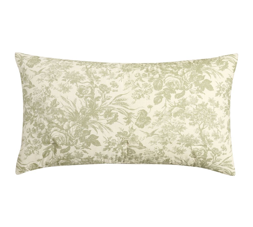 Sorrel Toile Comforter Shams - Loden, King