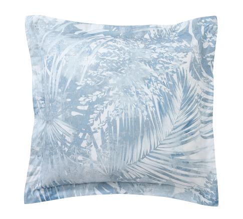 Layla Palm Percale Euro Sham