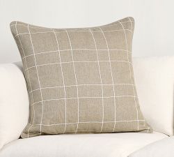 Lizana Belgian Flax Linen Pillow Cover