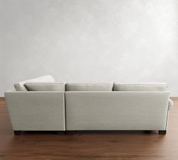 Buchanan Roll Arm 3-Piece L-Shaped Sectional (95&quot;)