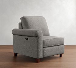 Build Your Own Cameron Roll Arm Power Reclining Sectional