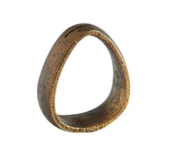 Austin Tumbled Metal Place Card Holders - Set of 4