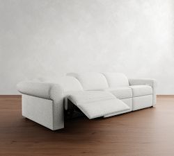 Ultra Lounge Roll Arm Reclining Sofa (110&quot;)