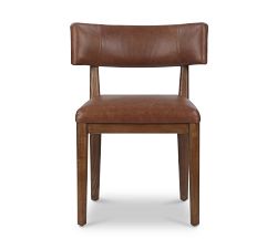 Pardy Leather Dining Chairs - Set of 2