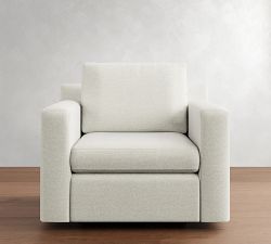 Shasta Square Arm Swivel Chair