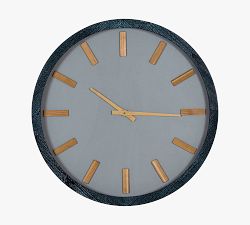 Boris Round Wall Clock- 24&quot;