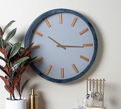 Boris Round Wall Clock- 24&quot;