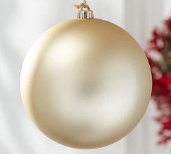 Outdoor Oversized Ornament, Set of 2 - Gold