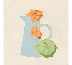 Palette Knife Citrus Unframed Canvas