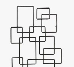 Cubed Abstract Metal Wall Art