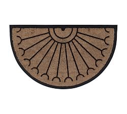 Half Round Sunburst Doormat