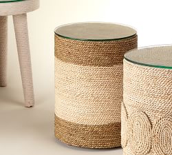Marlin Round Rope Side Table