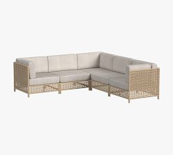 Ophelia 5-Piece L-Shaped Outdoor Sectional (100")