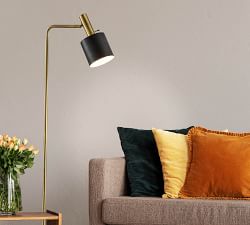 Emmental Marble Floor Lamp (61")