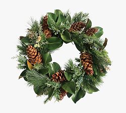 Faux Montana Wood Wreath