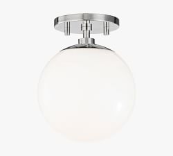Open Box: Jorson Glass Globe Flush Mount