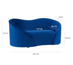 Audrey Luxury Velvet Pet Bed