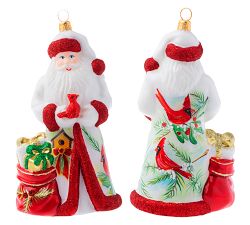 Handmade Iconic Christmas Santa Ornaments