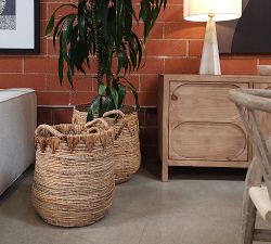 Moa Round Handwoven Baskets - Set of 3