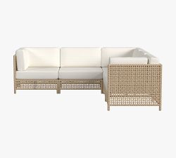 Ophelia 5-Piece L-Shaped Outdoor Sectional (100")