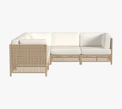 Ophelia 5-Piece L-Shaped Outdoor Sectional (100")