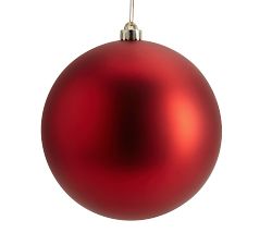 Outdoor Oversized Ornament, Set of 2 - Red