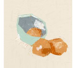 Palette Knife Citrus Unframed Canvas