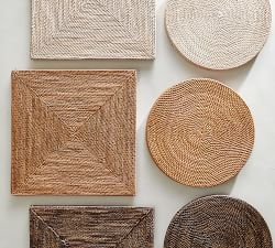 Tava Handwoven Square Placemat - Espresso