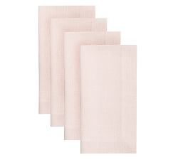 Mason Oversized Linen Napkins - Blush