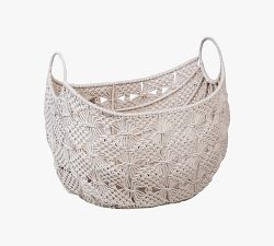 Melissa Crocheted Baskets - Set of 2