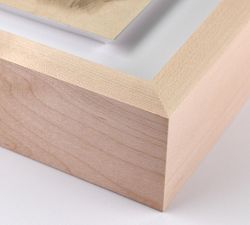 Daughters of The Water III By Aileen Fitzgerald with Maple Frame