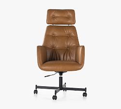 Jax Upholstered Swivel Desk Chair