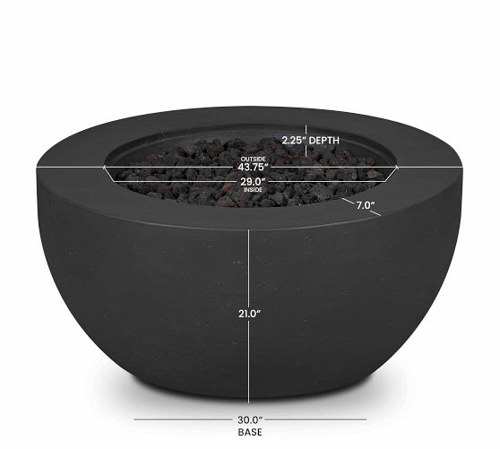Pottery Barn Jaylen Fire Pit - Thumbnail 2