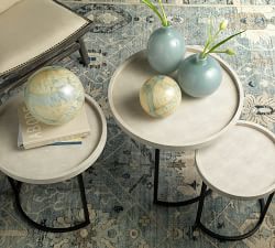 Nina Round Accent Tables - Set of 3 (16&quot;-23.5&quot;)