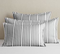 Antique Stripe Yarn Dye Cotton Sham