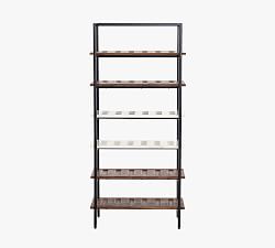 Beauden Wood &amp; Marble Wine Rack