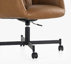 Jax Upholstered Swivel Desk Chair